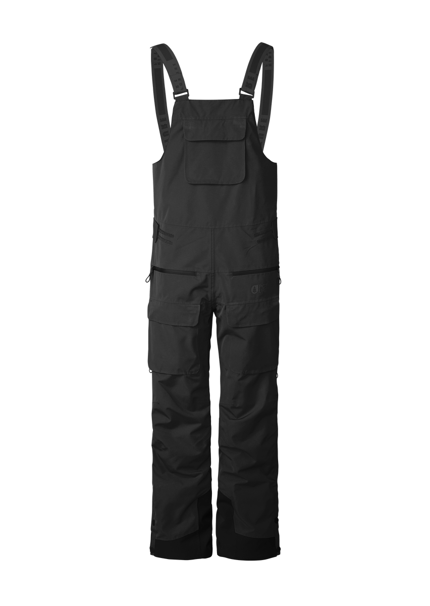 Picture Organic Women's U10 BIB - Made From Biosourced and Recycled Polyester, Black / L