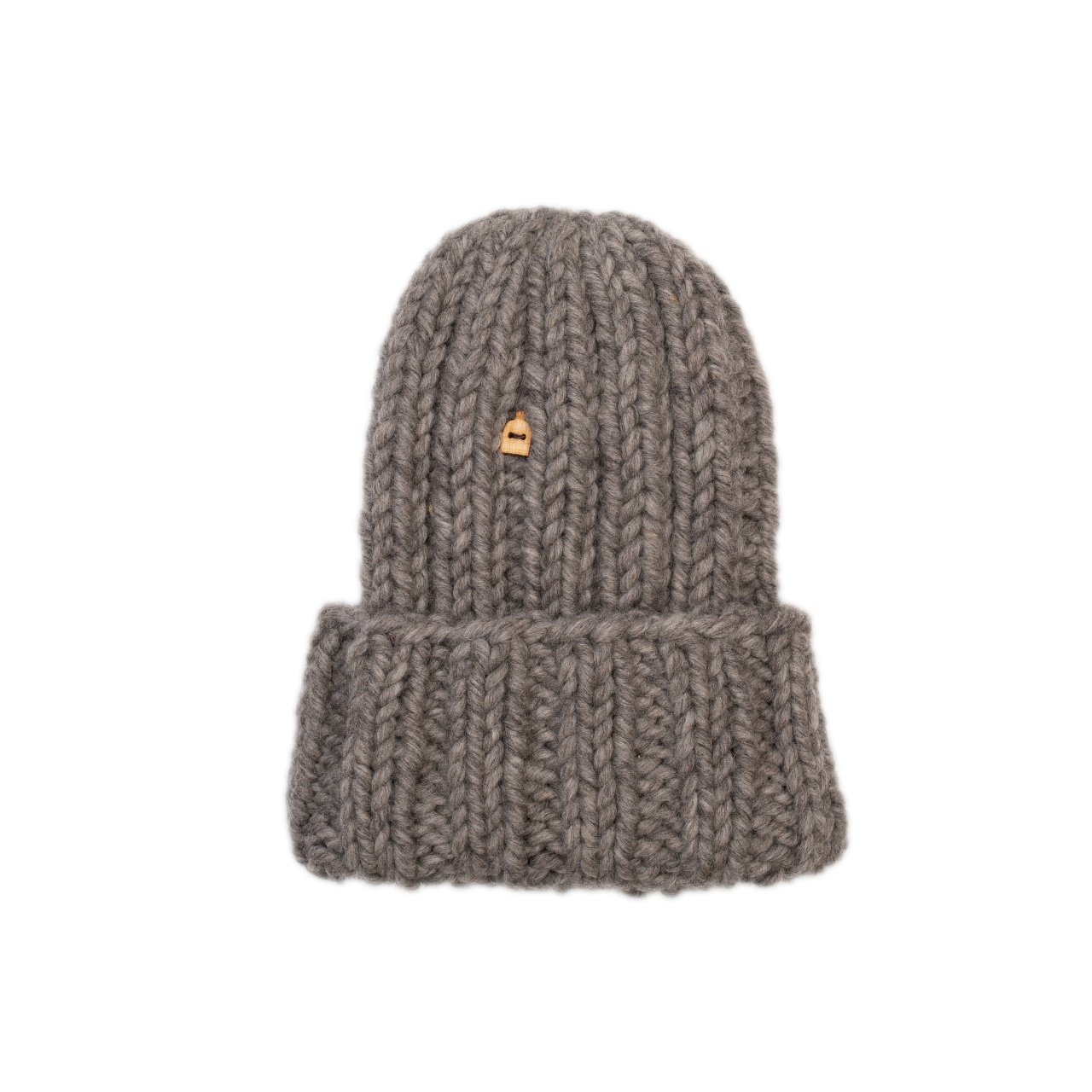 Myssyfarmi Muffi Beanie - Finnish Organic Wool, Grey