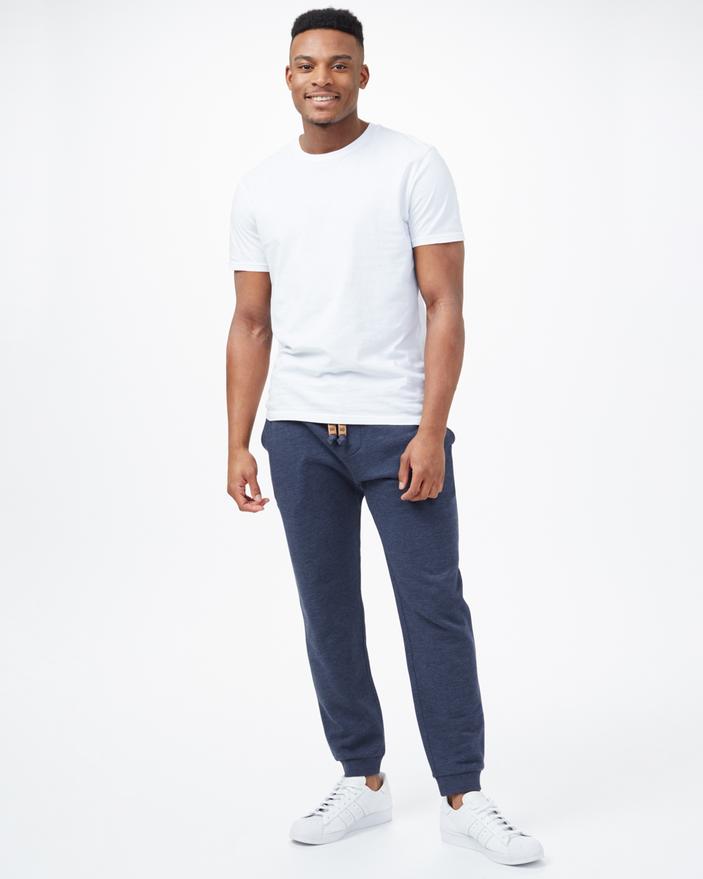 Tentree Men's TreeFleece Atlas Sweatpant - Organic Cotton, Dress Blue / L