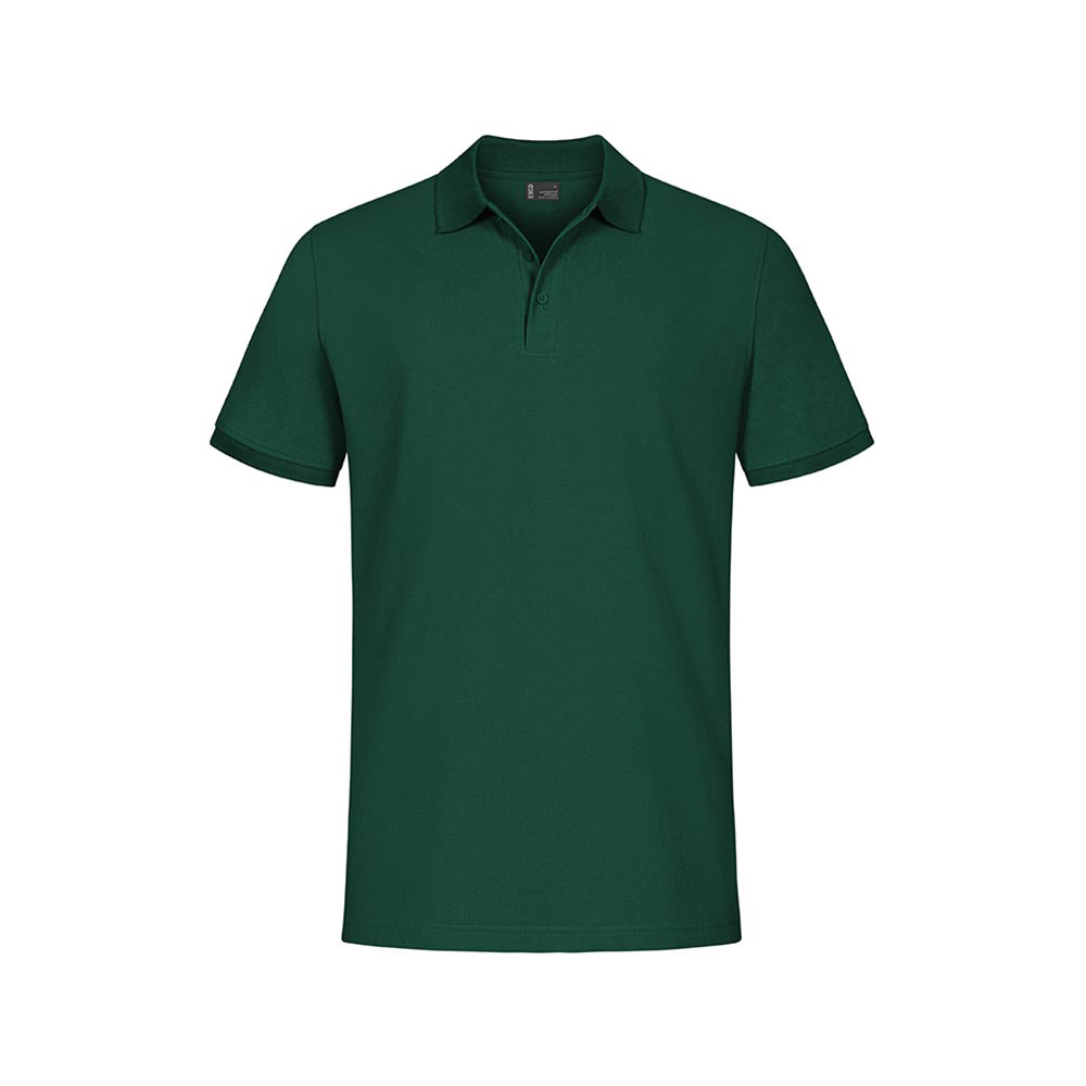 EXCD Poloshirt Plus Size Herren, Waldgrün, 4XL