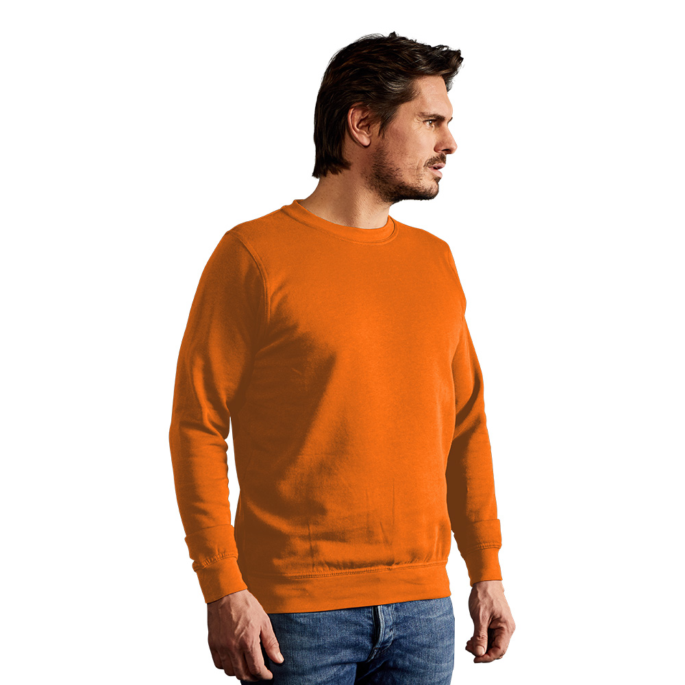 Sweatshirt 80-20 Herren, Orange, XXL