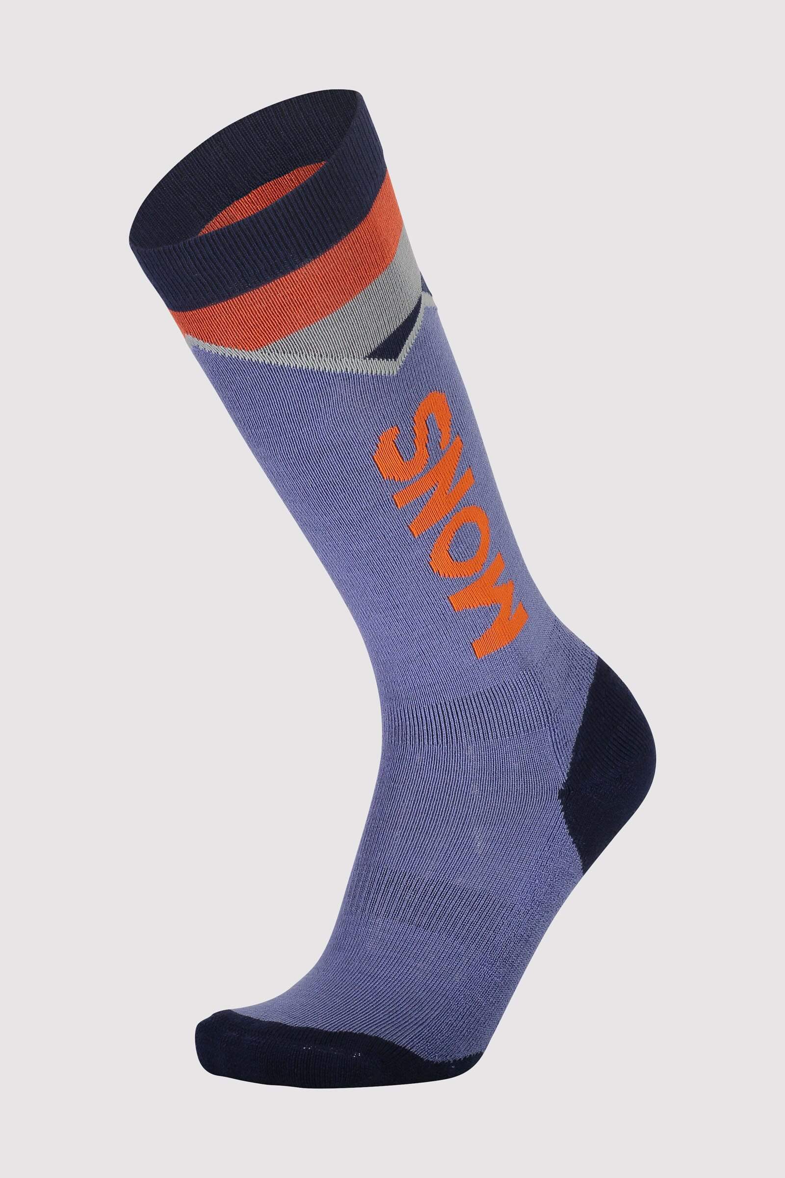 Mons Royale Women's Lift Access Sock - Merino Wool, Blue Velvet / M (38-40)