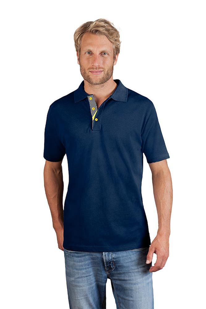 Superior Poloshirt "Graphic" 504 Herren, Marineblau, XXL