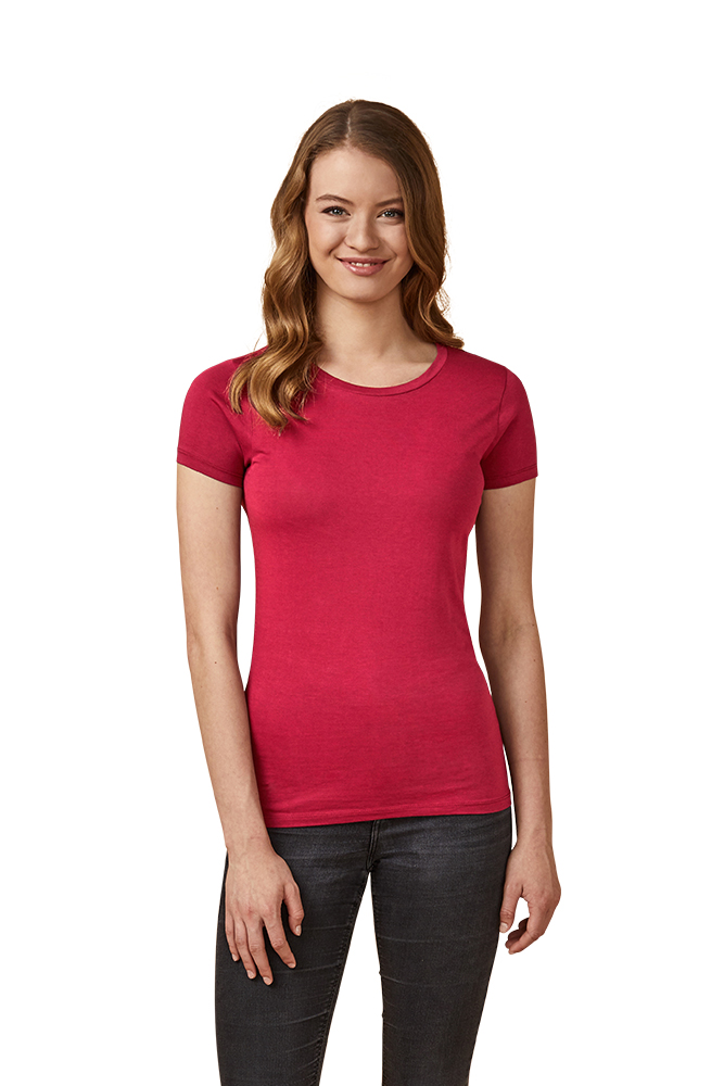 X.O Rundhals T-Shirt Damen, Pink, L