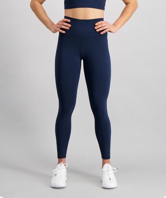 GYMNATION Women's High-waist Training Tights, Dark Navy / XS