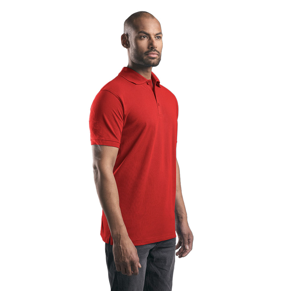 EXCD Poloshirt Herren, Rot, XL