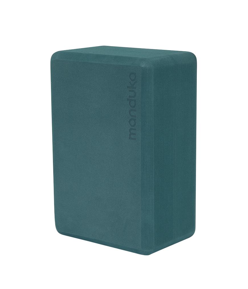 Manduka Recycled Foam Yoga Block, Deep Sea