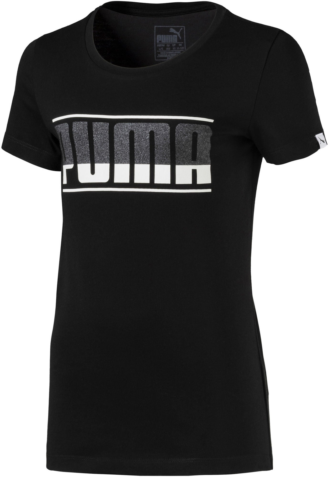 Puma Style Graphic Tee, Schwarz 116
