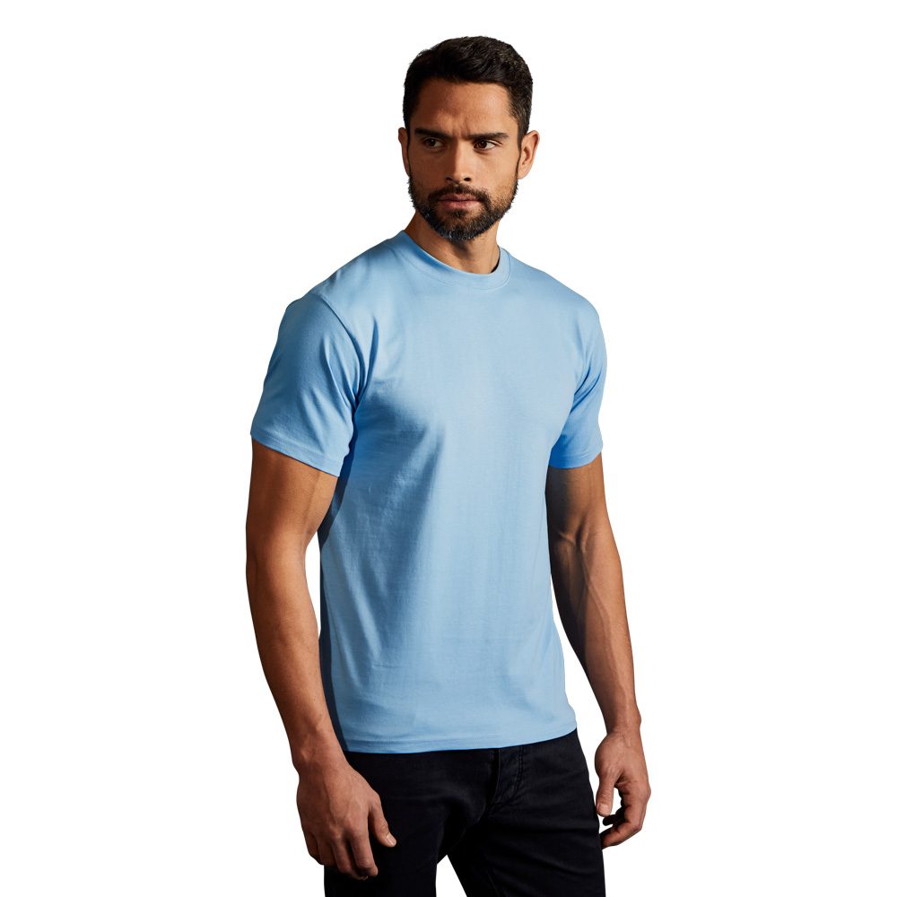 Premium T-Shirt Herren, Himmelblau, XL