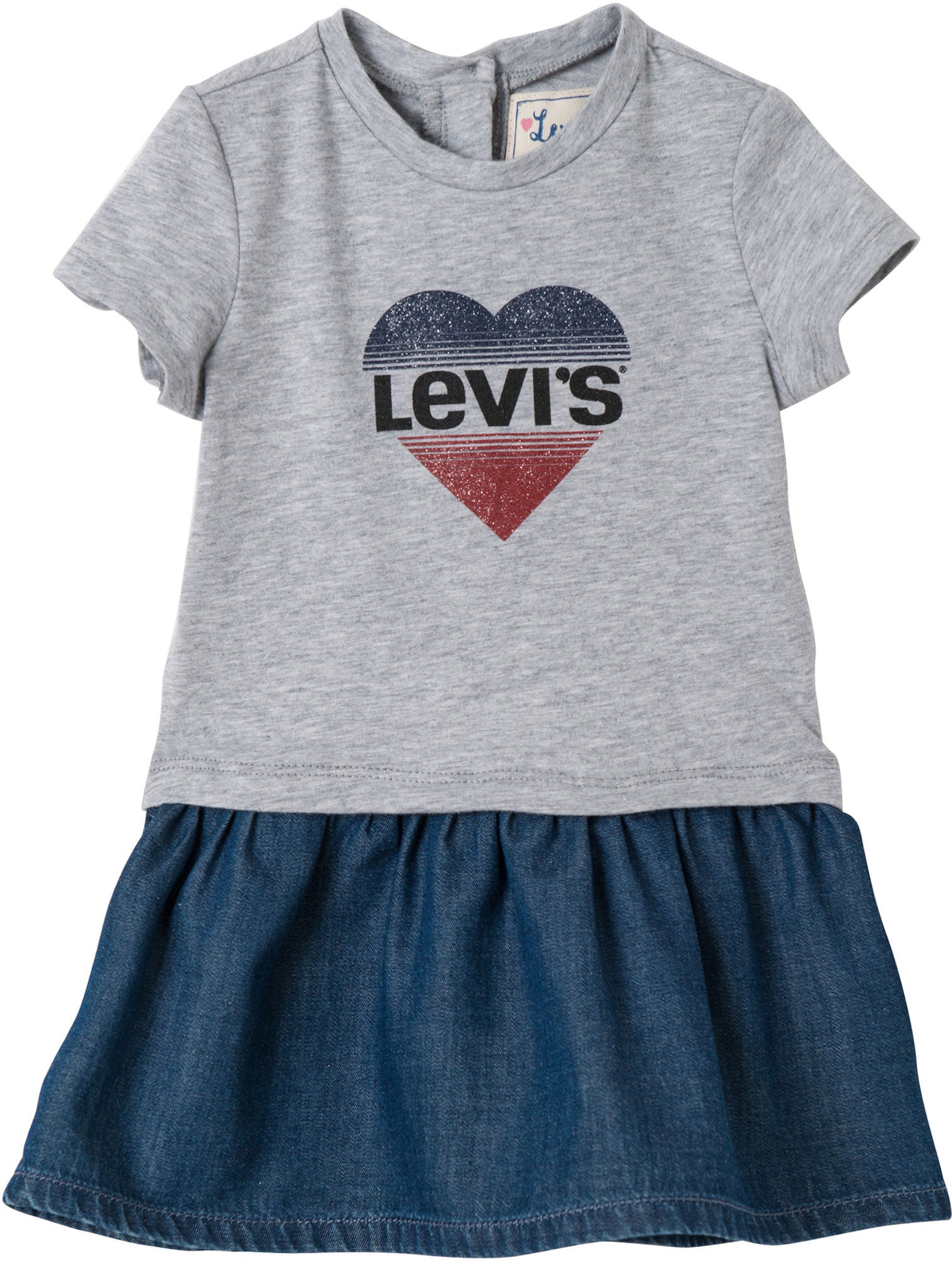 Levi's Kleid, Light China Grey 3 Monate