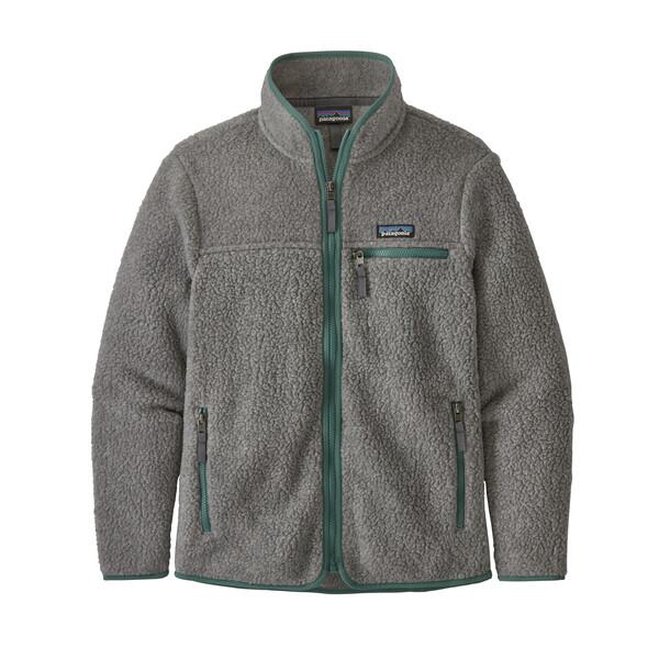 Patagonia Women's Retro Pile Jacket, Salt Grey / L