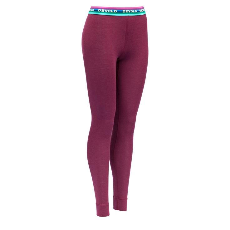 Devold Women's Hiking Long Johns - Merino Woo, Beetroot / S