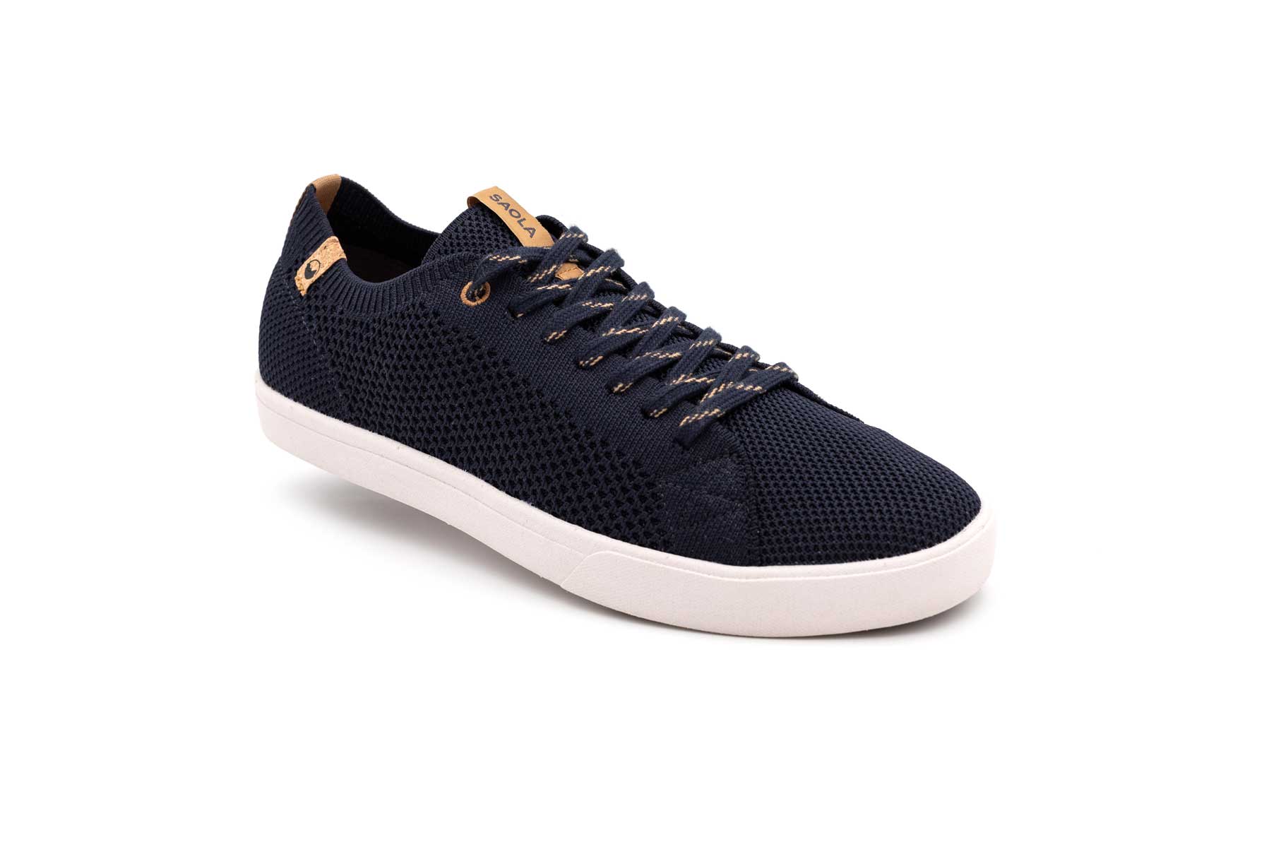 Saola Men's Cannon Knit - 100% vegan, Navy / 41