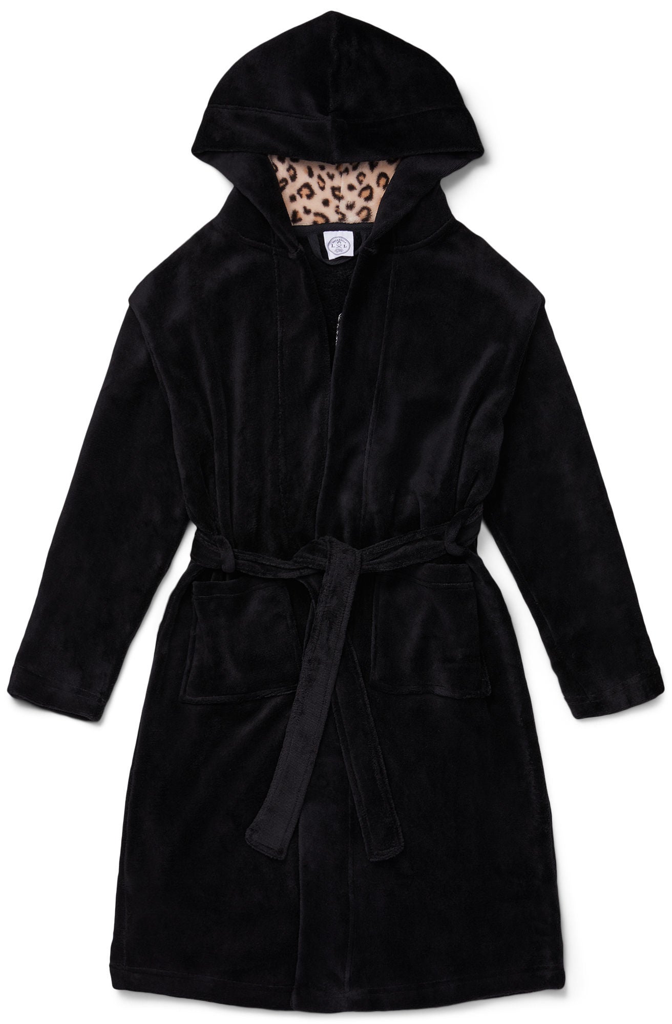 Luca & Lola Amo Morgenmantel, Black 134-140