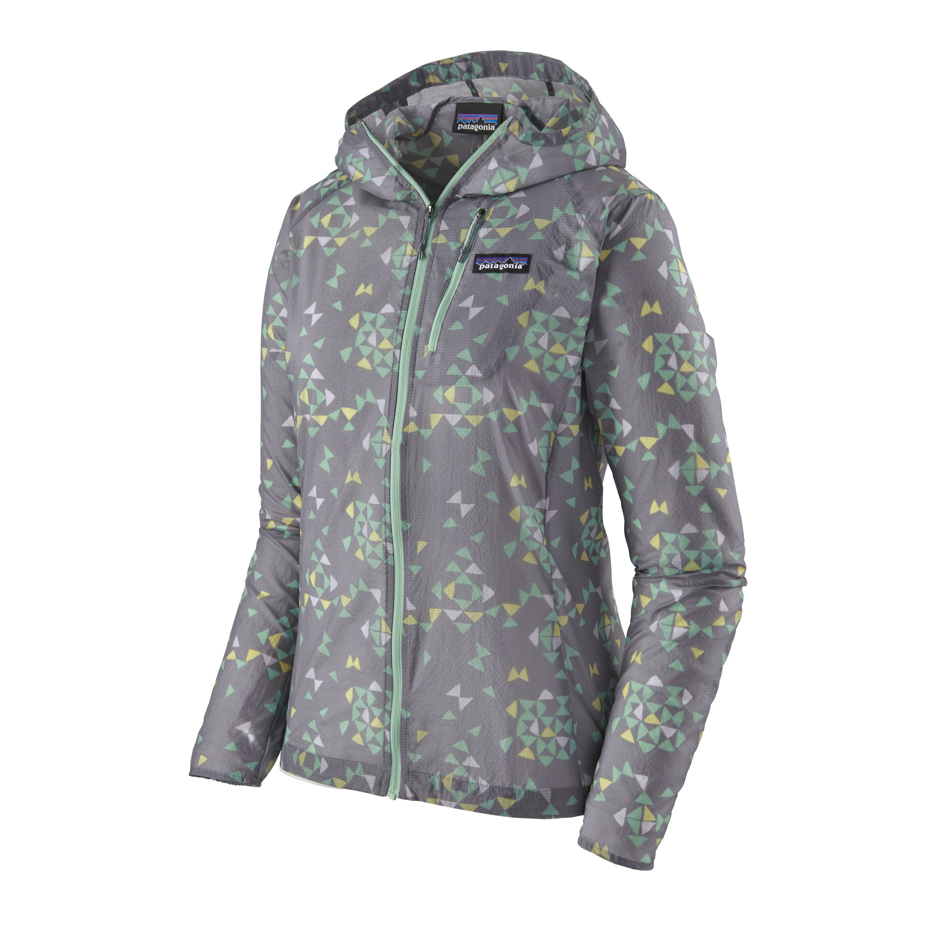 Patagonia Women's Houdini® Jacket - 100% Recycled Nylon, Quilty Quatro: Smokey Violet / S