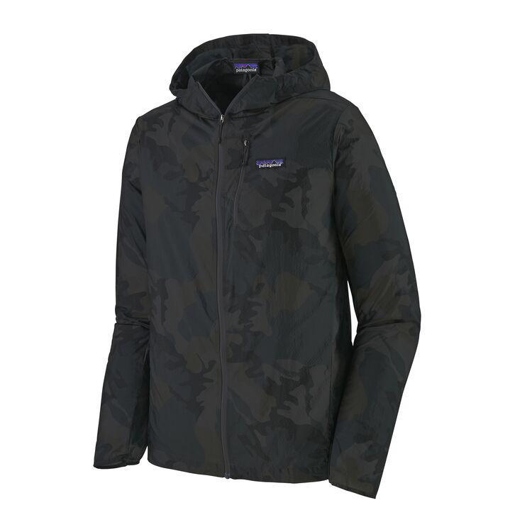 Patagonia Men's Houdini® Jacket - 100% Recycled Nylon, River Delta: Forge Grey / S