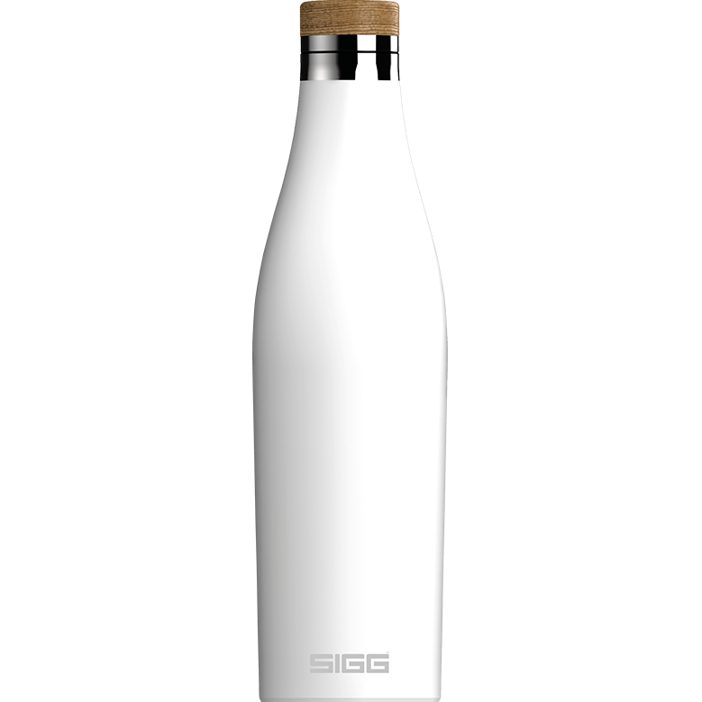 Meridian Water Bottle - Stainless Steel, White / 0.5L