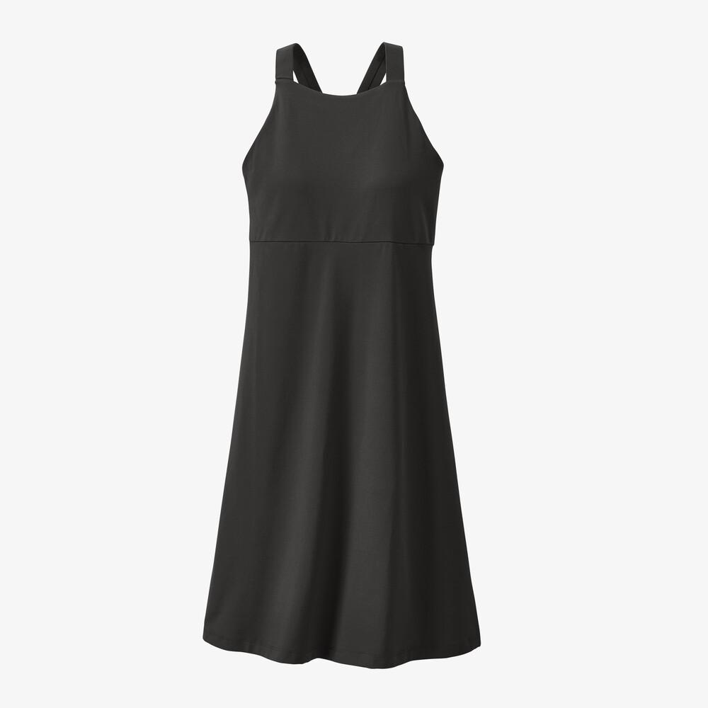 Patagonia Women's Magnolia Spring Dress - Recycled Polyester, Ink Black / M