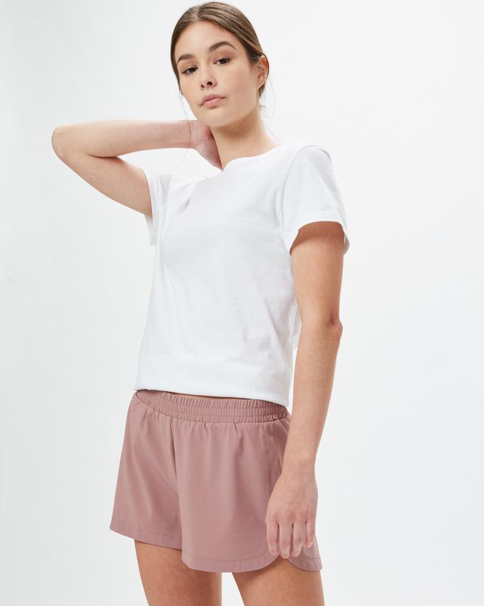 Tentree Women's Destination Short - Recycled Polyester, Twilight Mauve / S