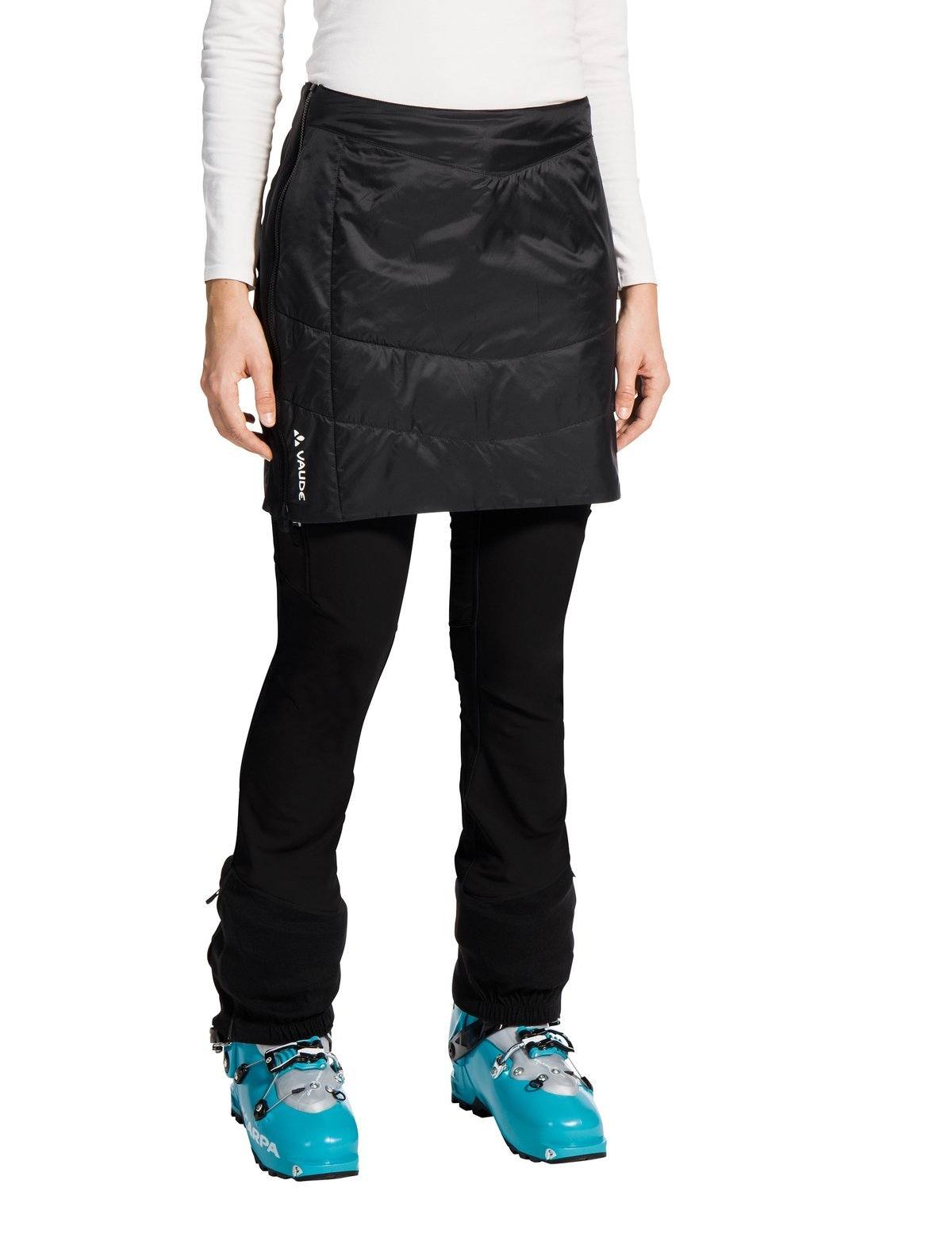Vaude Women's Sesvenna Reversible Skirt - Eco-Friendly, Black / 36