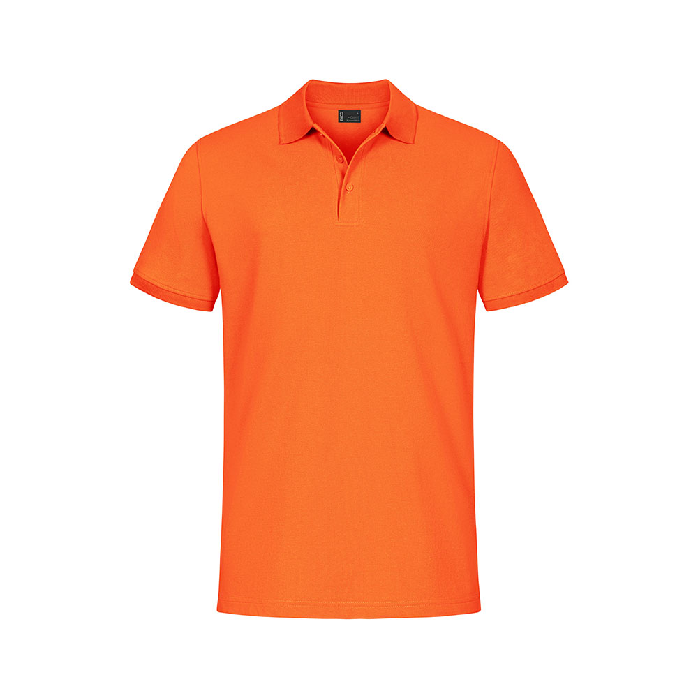 EXCD Poloshirt Plus Size Herren, Dunkelorange, 4XL