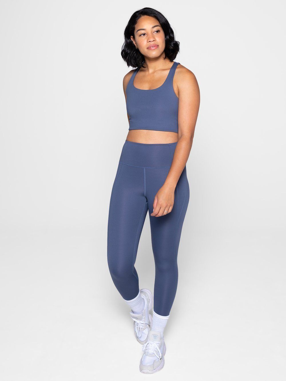 Girlfriend Collective Kompressions-Leggings, Tanzanite / M / Normal