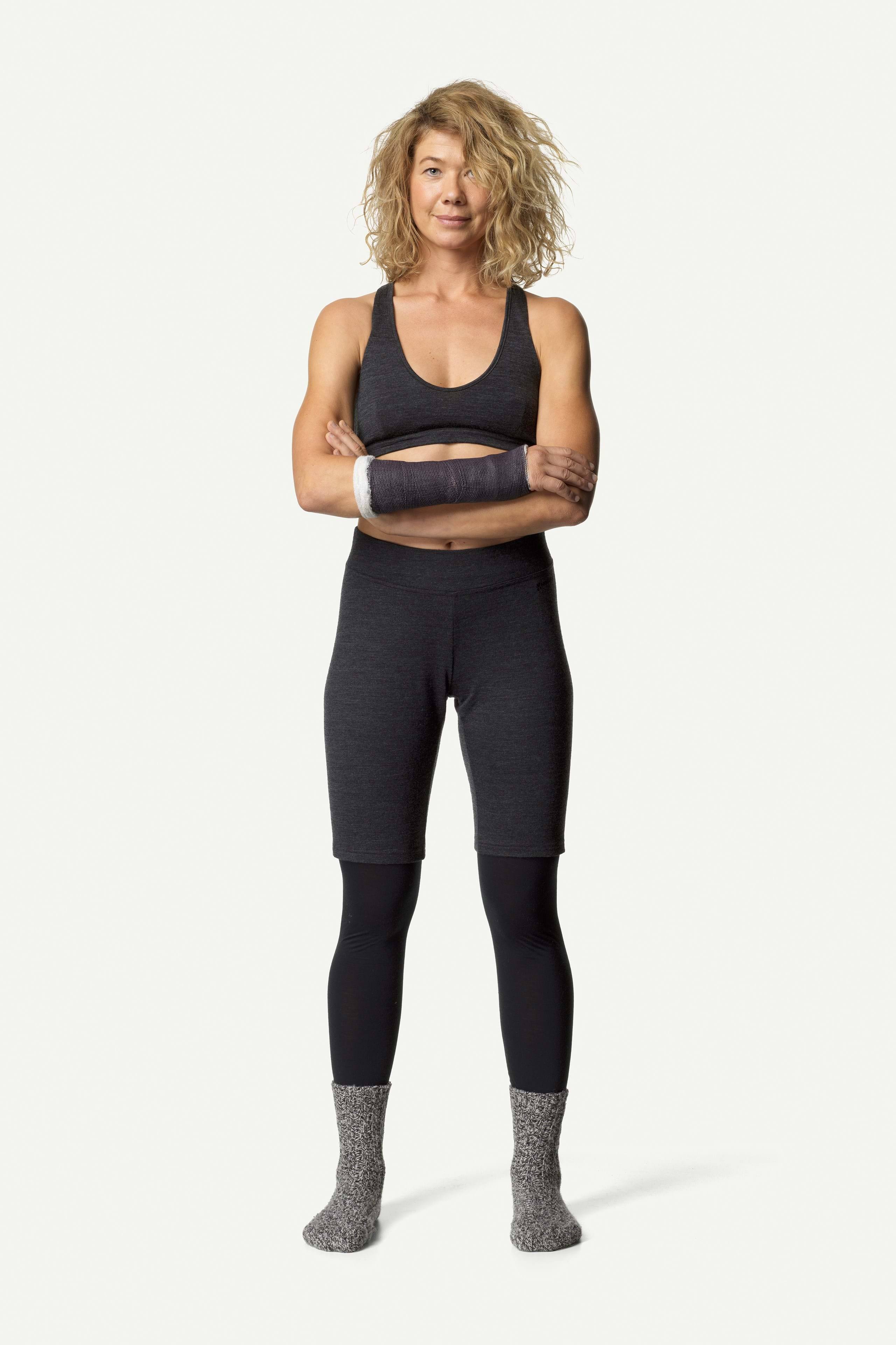 Houdini W's Wander Bra - Tencel, True Black / M