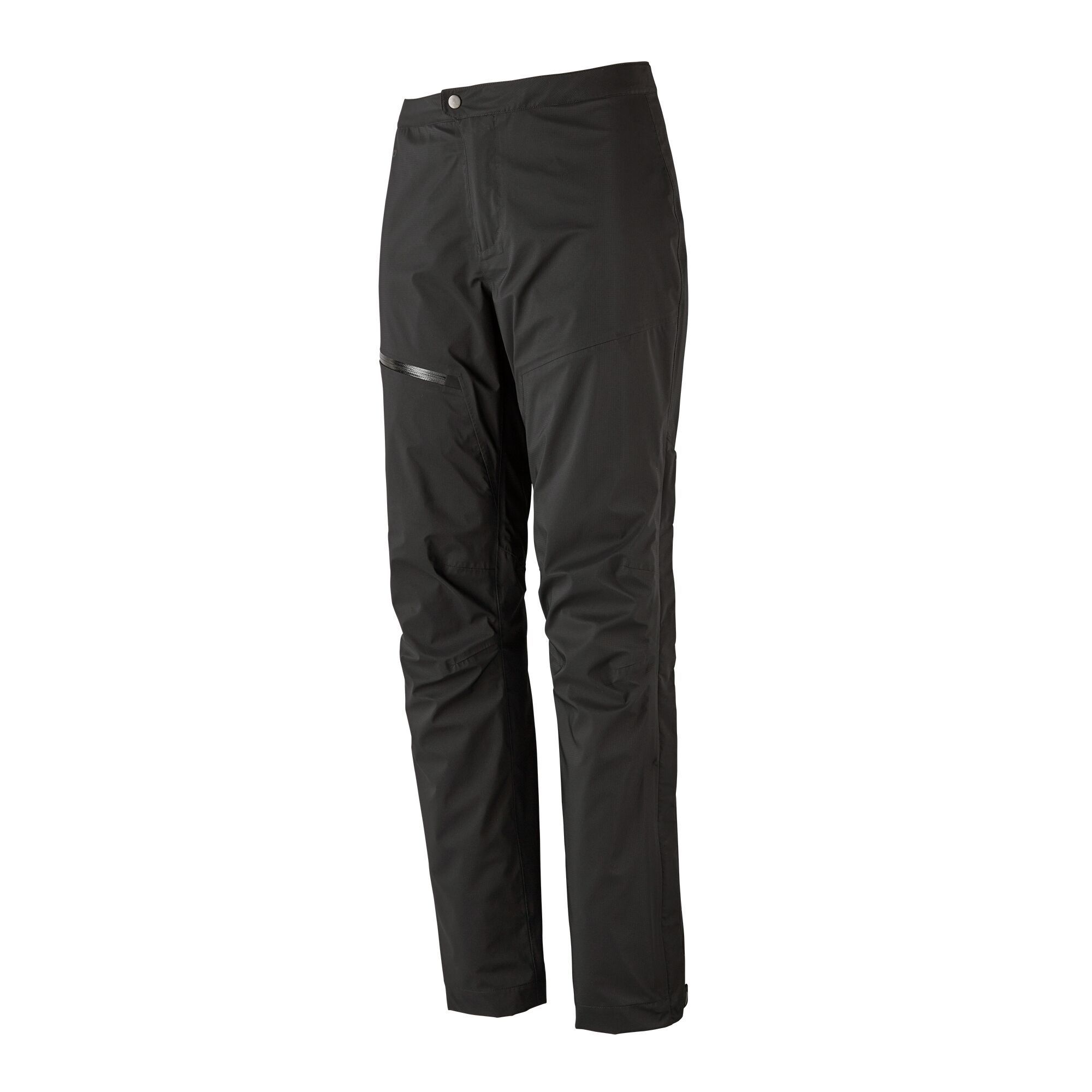 Patagonia Women's Rainshadow Pants - 100% Recycled Nylon, Black / XS