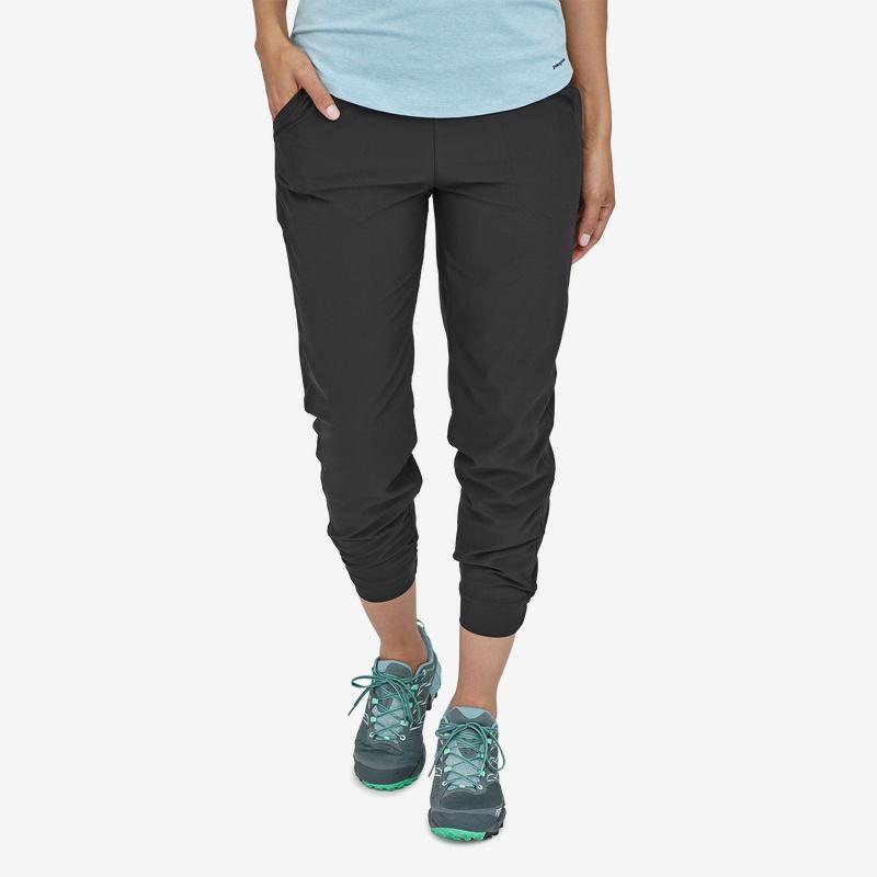 Patagonia Women's Lined Happy Hike Studio Pants, Black / XL
