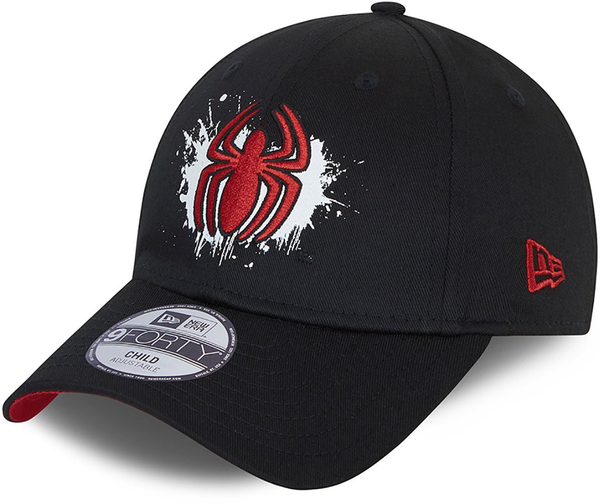 New Era Spider-Man 9Forty Kappe, Black, 4-6 Jahre