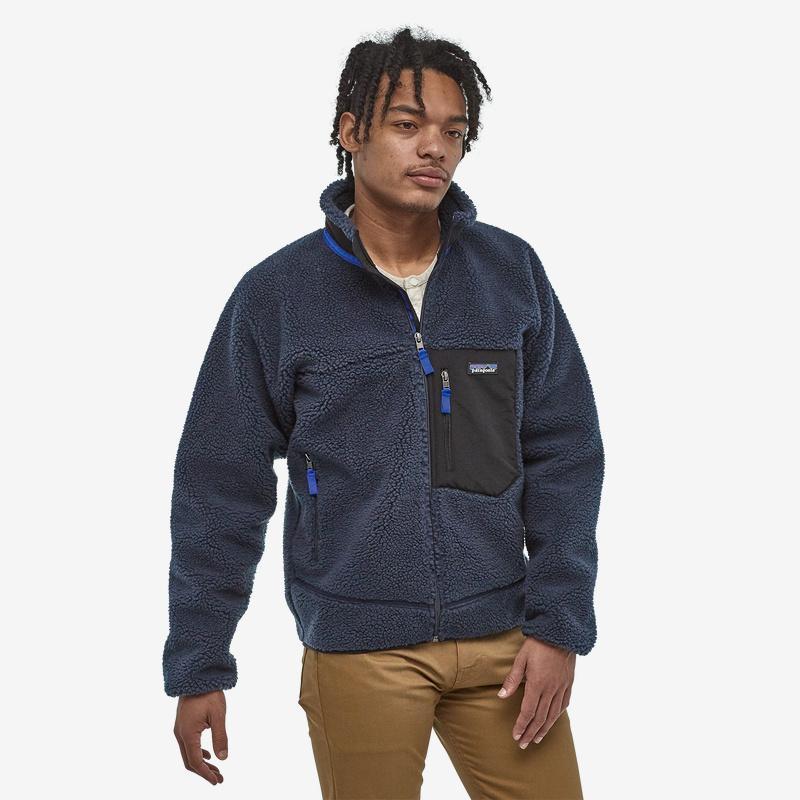 Patagonia Men's Classic Retro-X Fleece Jacket, New Navy / M
