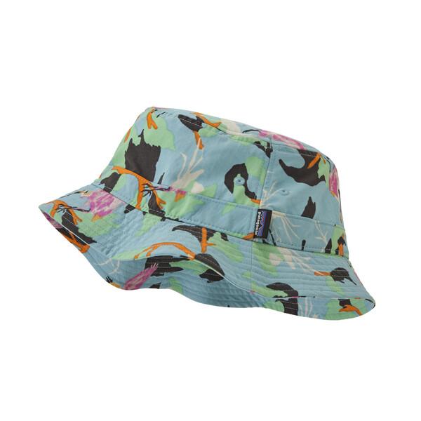 Patagonia Unisex Wavefarer Bucket Hat, Spoonbills: Big Sky Blue / S