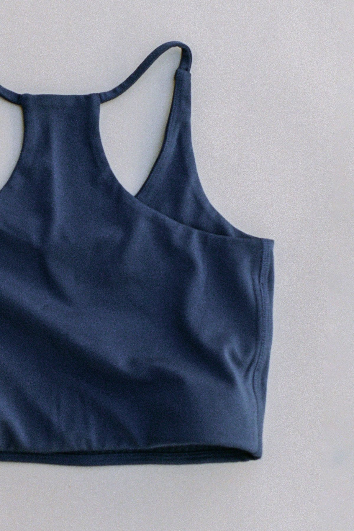 Girlfriend Collection Women's Cleo Bra - Made from Recycled Plastic Bottles, Midnight / XS