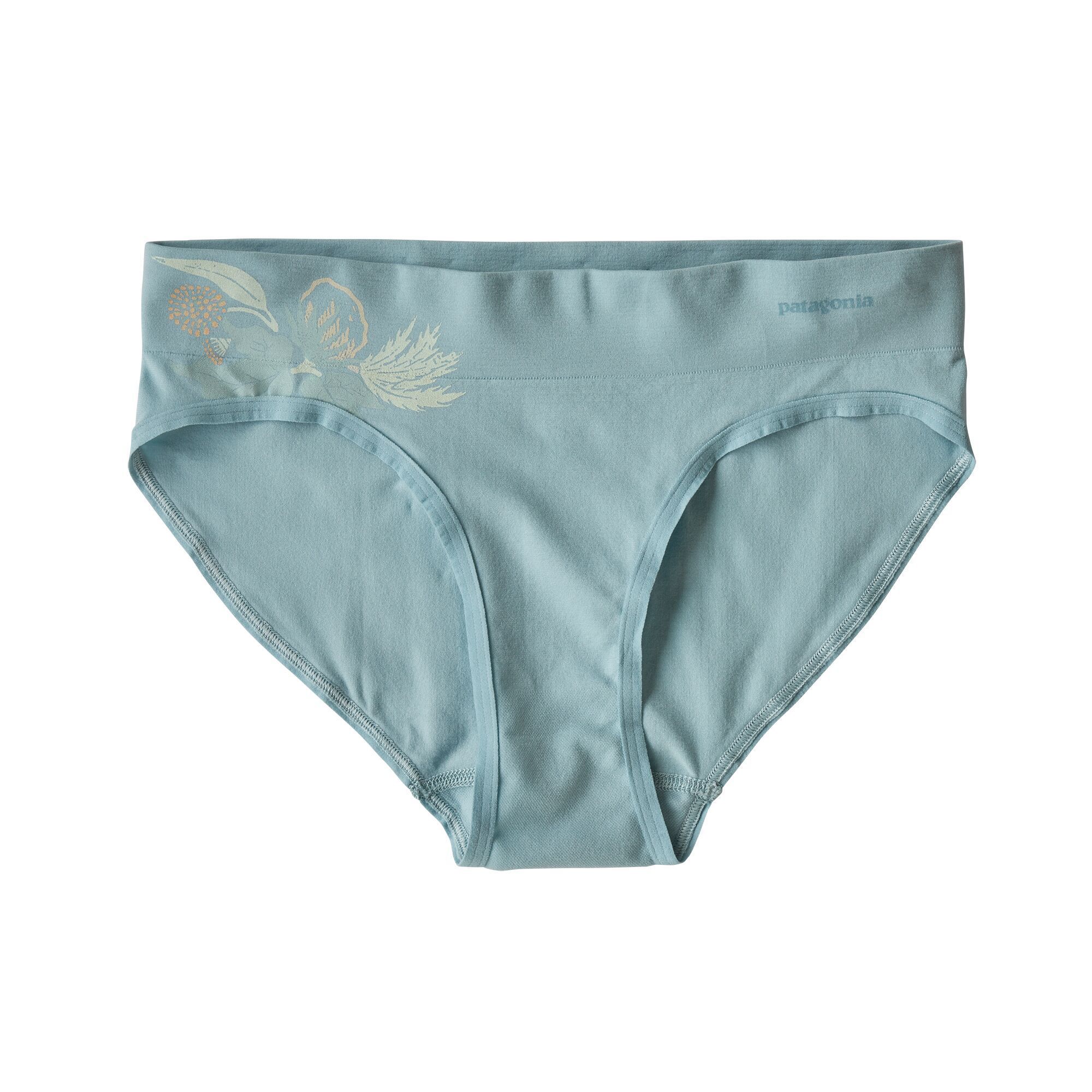 Patagonia Women's Active Hipster - Recycled Polyester, Cotton Flora Graphic: Big Sky Blue / XS