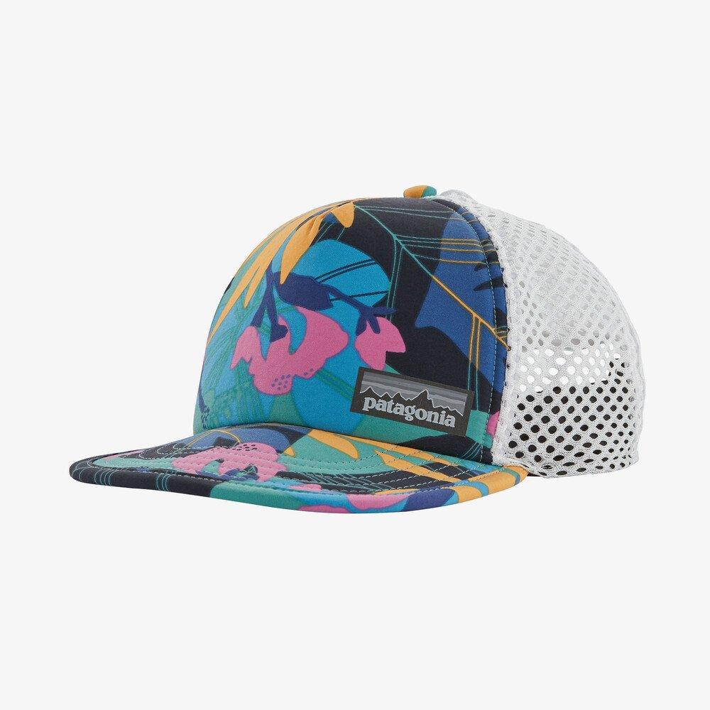 Patagonia Duckbill Trucker Hat - Recycled Nylon, The Cotton Wild: Light Beryl Green