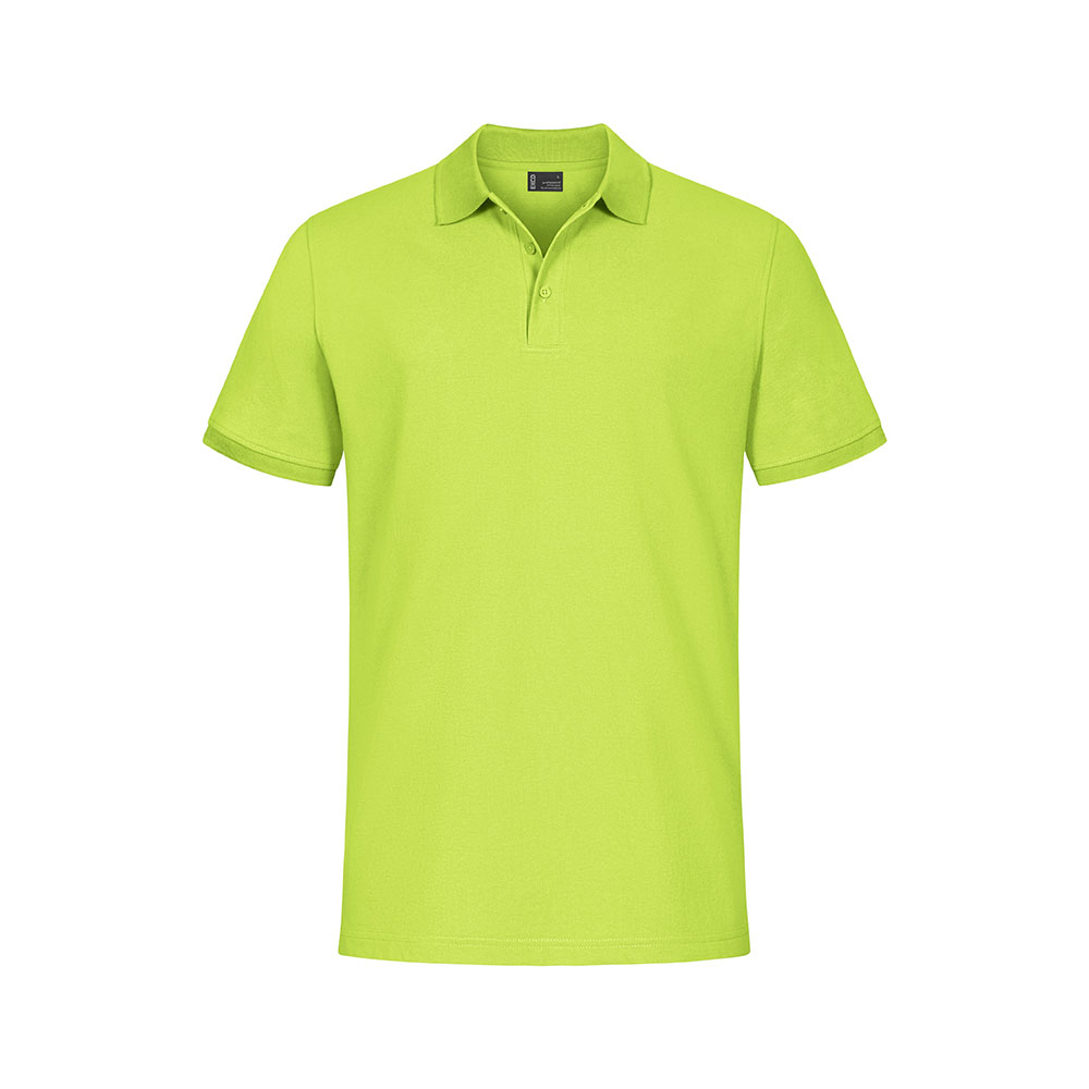 EXCD Poloshirt Plus Size Herren, Apfelgrün, 4XL