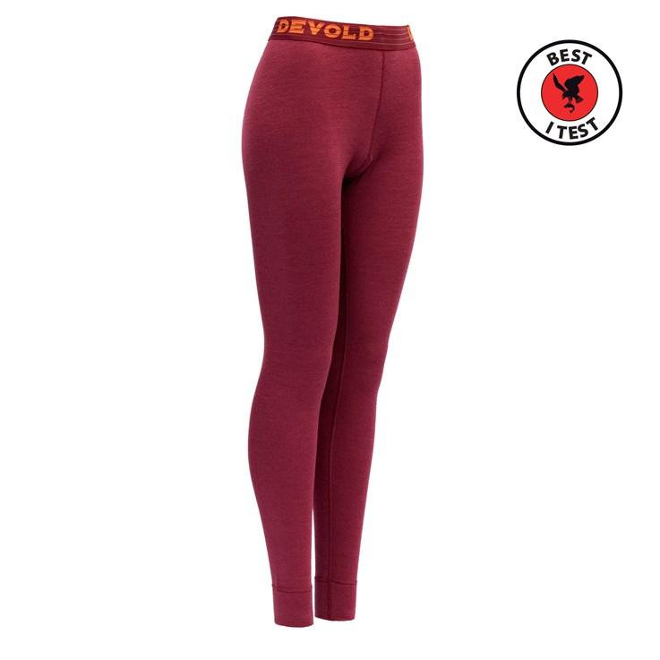 Devold Women's Expedition Long Johns - Merino Wool, BeetRoot / M