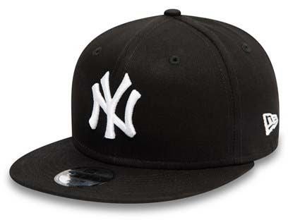 New Era NYY Essential 950 Kappe, Black White, 6-12 Jahre