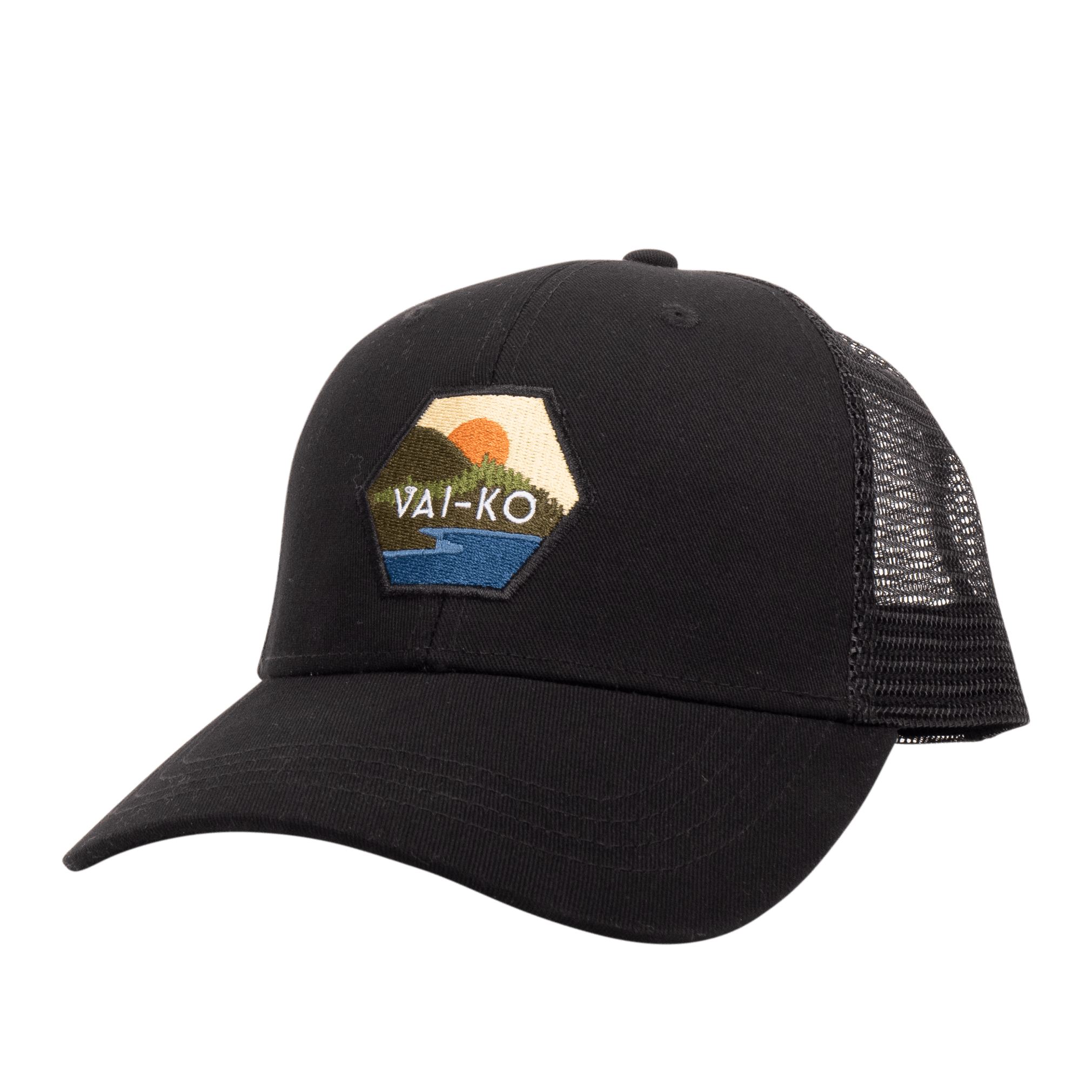 VAI-KØ Kultakero Trucker Cap, Black