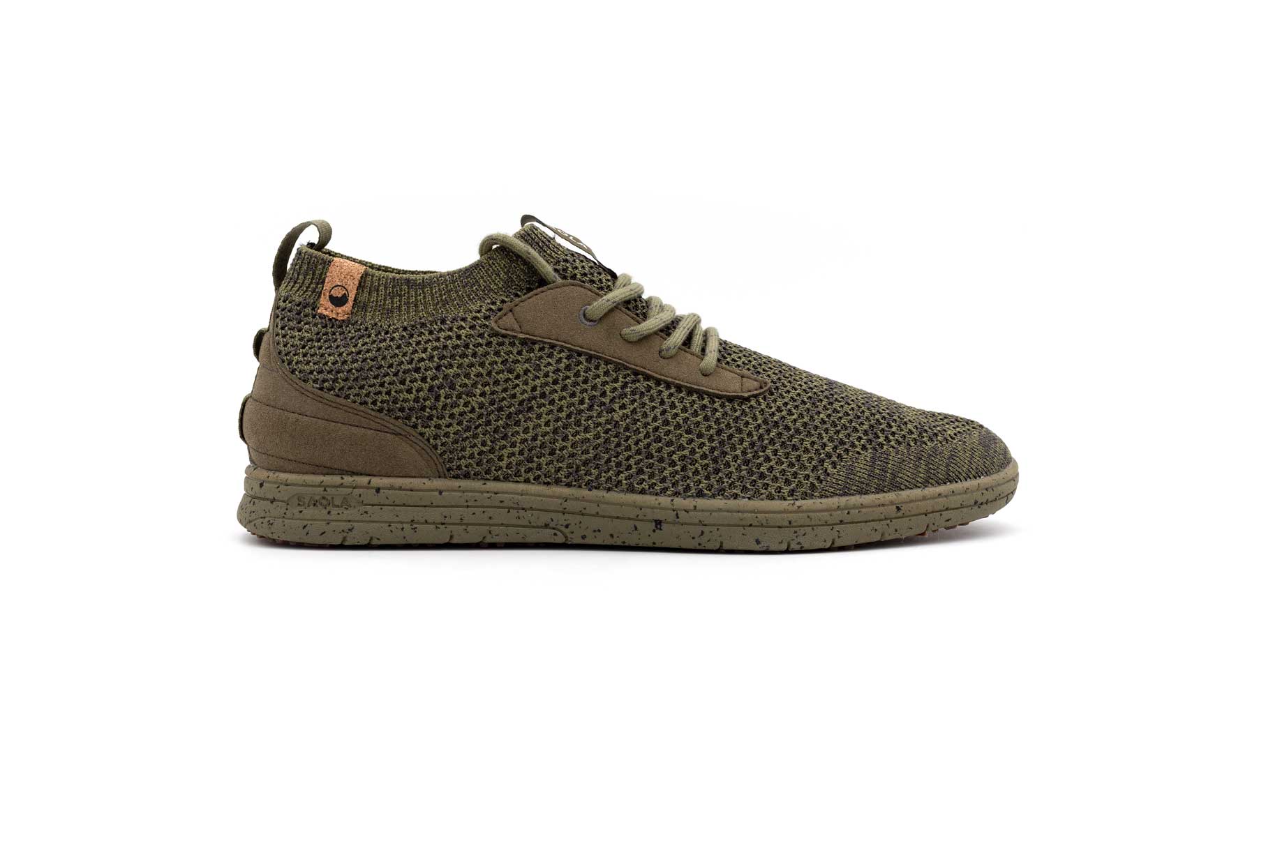 Saola Men's Mindo - 100% vegan, Burnt Olive / 42