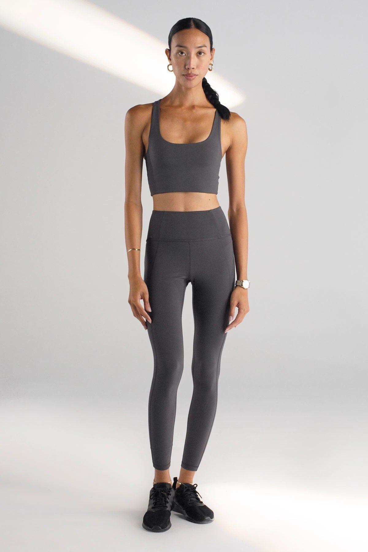 Girlfriend Collective Compressive Legging, Moon / S / 7/8