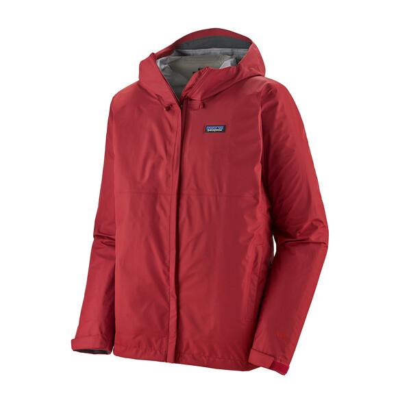Patagonia Men's Torrentshell 3L Jacket - 100% Recycled Nylon, Classic Red / M