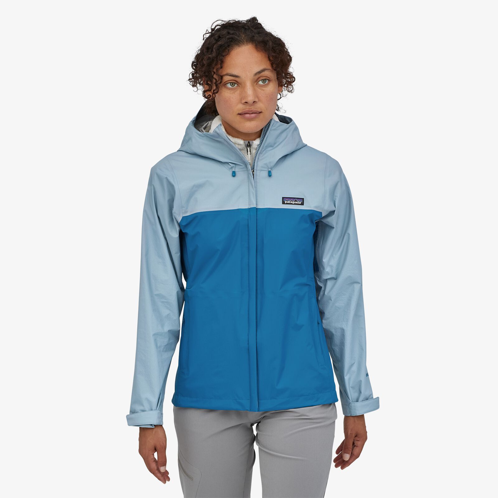 Patagonia Women's Torrentshell 3-layer Jacket - 100% Recycled Nylon, Berlin Blue / M