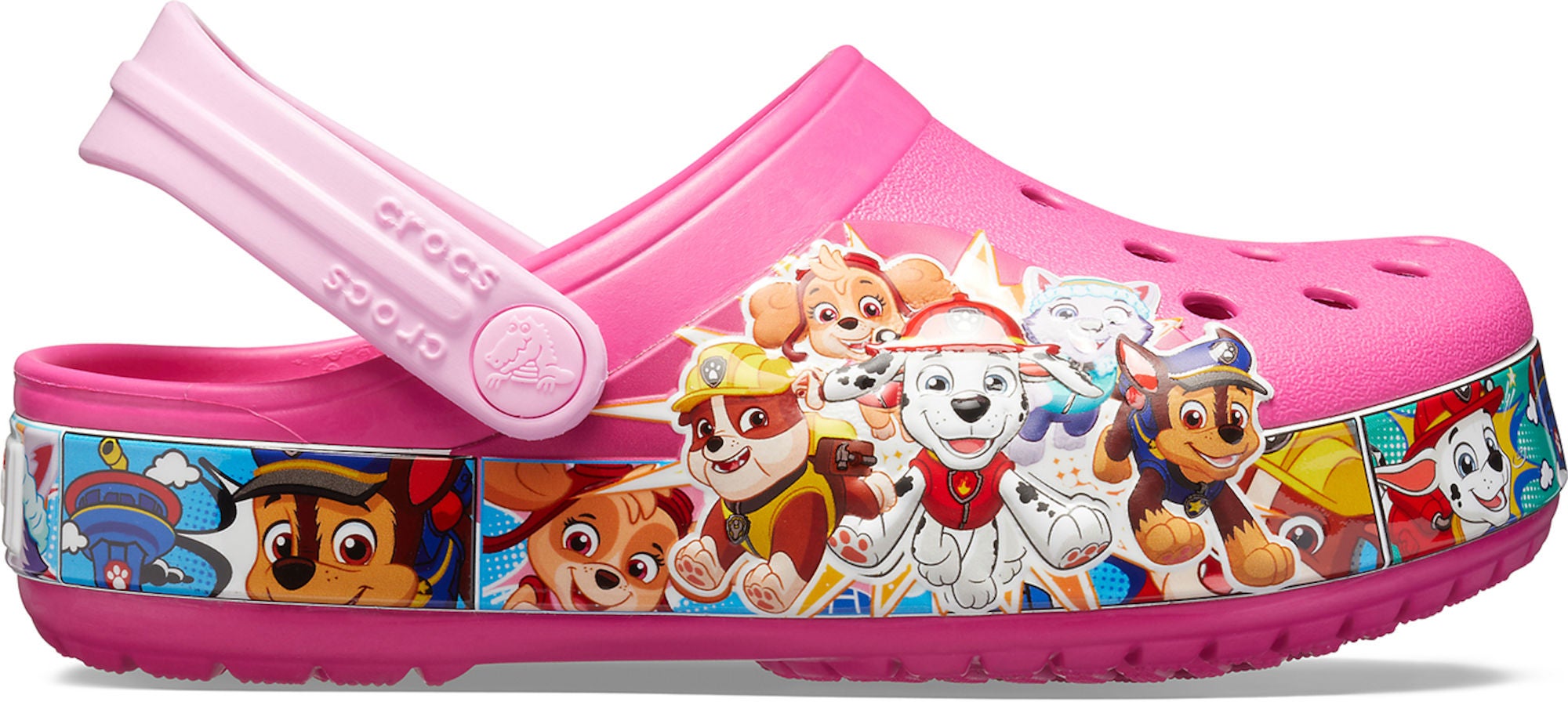 Crocs Paw Patrol Clogs, Fuchsia 32–33