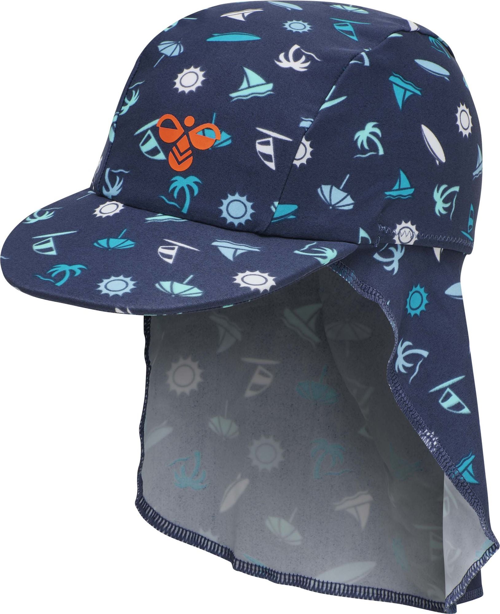 Hummel Beach Sonnenhut UPF50+, Dark Denim, 46/48