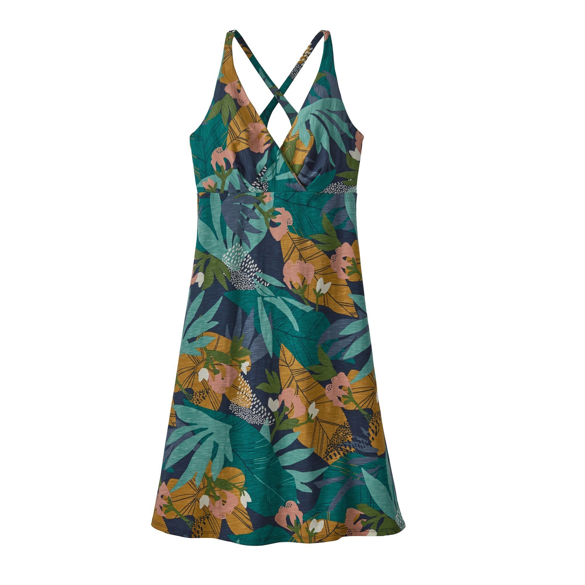 Patagonia Amber Dawn Dress - Organic Cotton, The Cotton Wild Big: New Navy / S