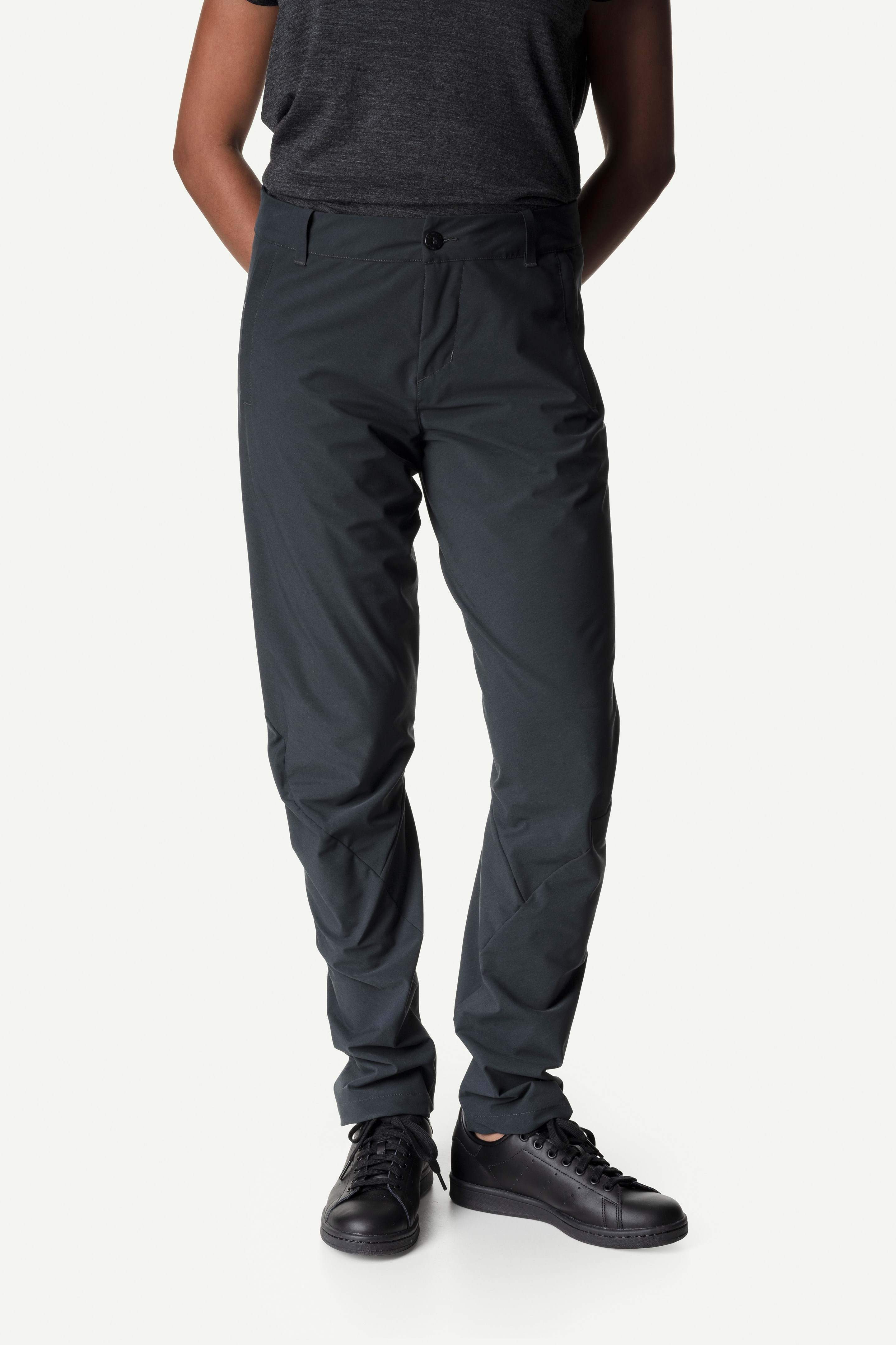 Houdini Women's MTM Thrill Twill Pants, Rock Black / S