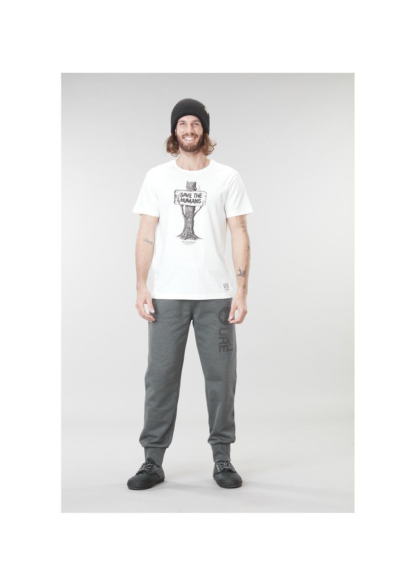 Picture Organic Men's Picture Chill Pants- Made From Organic Cotton, Dark Grey Melange / L