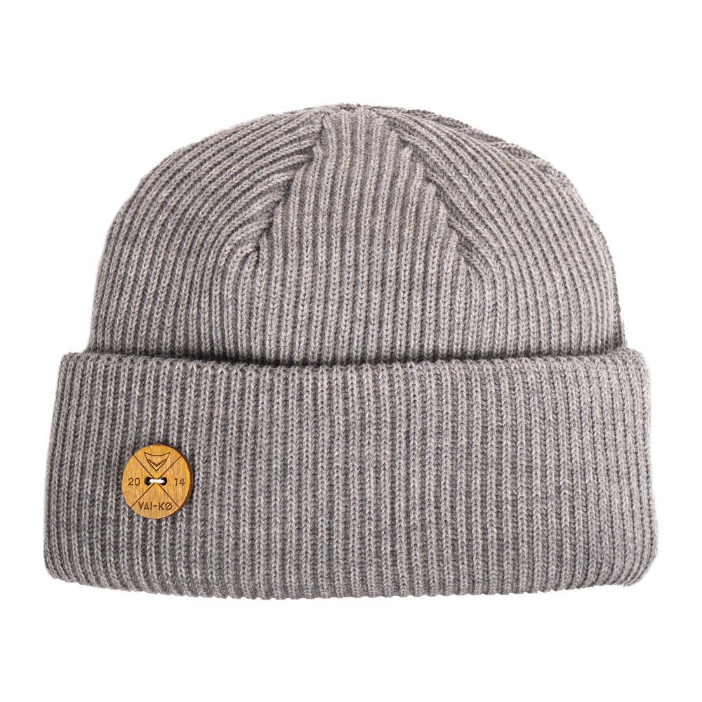 VAI-KØ Timberjack Beanie - Merino Wool, Greymele