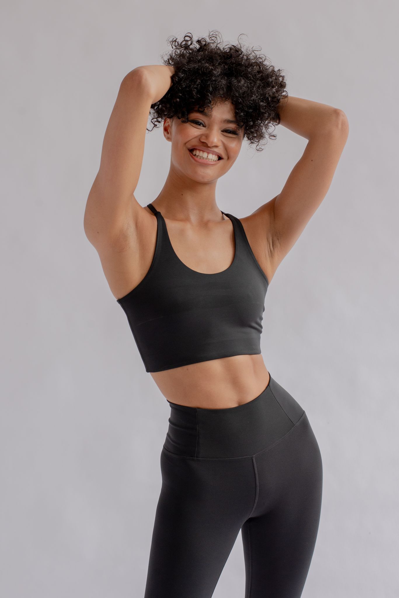 Girlfriend Collection Women's Cleo Bra - Made from Recycled Plastic Bottles, Black / XXL